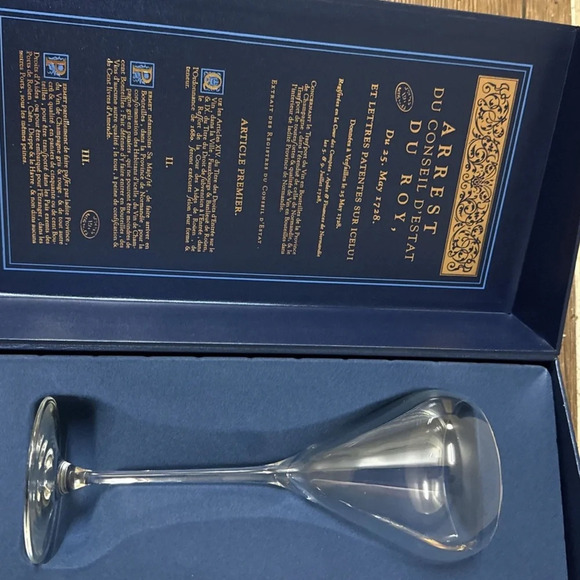 De Venoge Louis XV Champagne Gift “Boxes” W 2 Glass, 1996 -4 available - Picture 3 of 4